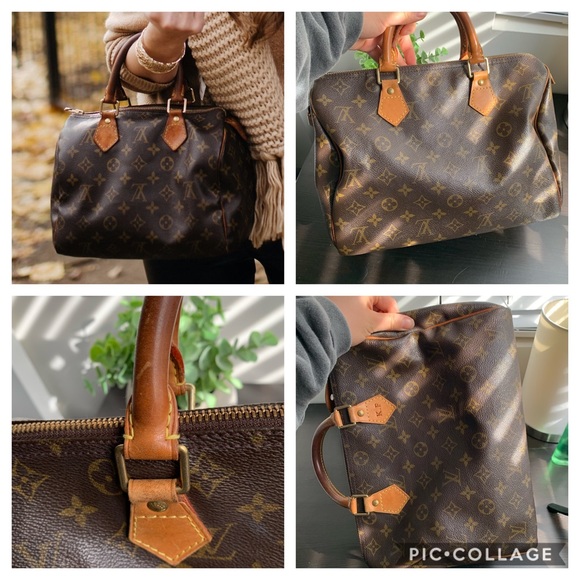 Authentic Louis Vuitton Speedy 25 w/ lock & key - Picture 8 of 8